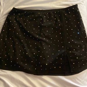 Wild fable rhinestone mini skort